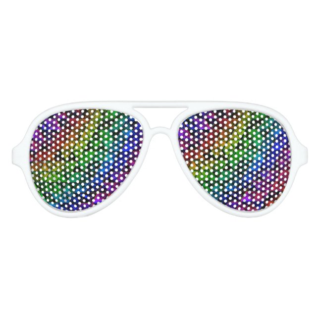 Gafas De Fiesta De Aviador Cristal de orgullo (Anverso)