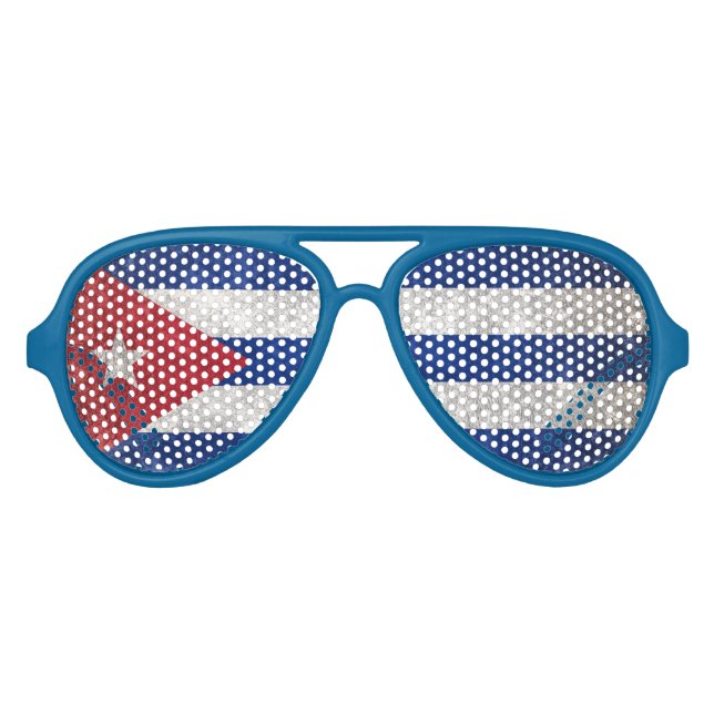 Gafas De Fiesta De Aviador Cuba (Anverso)