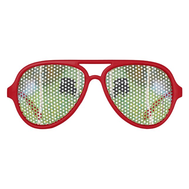 Gafas De Fiesta De Aviador Cute Dog Pug Gustav Klimt Forest Fiesta (Anverso)