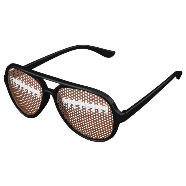 Gafas De Fiesta De Aviador Diseño de fútbol  (Ángulo)