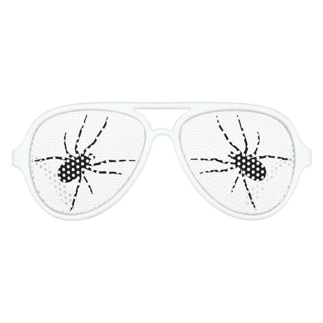 Gafas De Fiesta De Aviador Espinosa araña (Anverso)