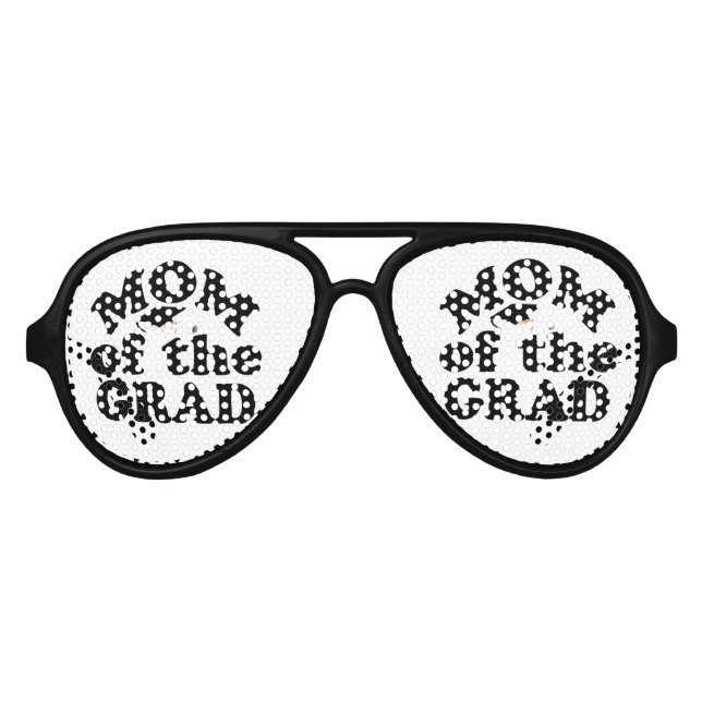 Gafas De Fiesta De Aviador Familia de graduación - Madre del graduado (Anverso)