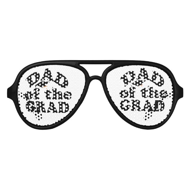 Gafas De Fiesta De Aviador Familia de graduación - Padre del Grado (Anverso)