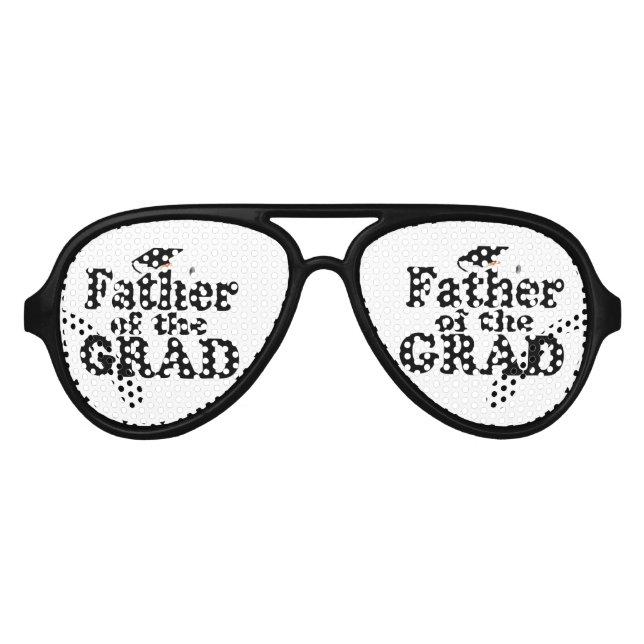 Gafas De Fiesta De Aviador Familia de graduación - Padre del Grado (Anverso)