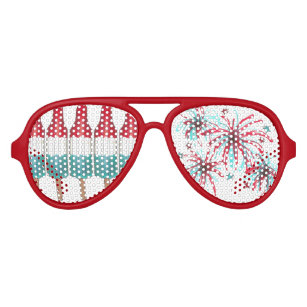 Gafas gafas gafas de sol fiesta, gafas, fuegos artificiales