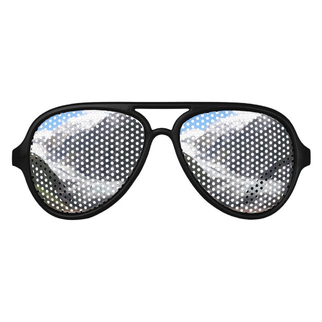 Gafas De Fiesta De Aviador Glaciar Franz Josef, Nueva Zelandia (Anverso)