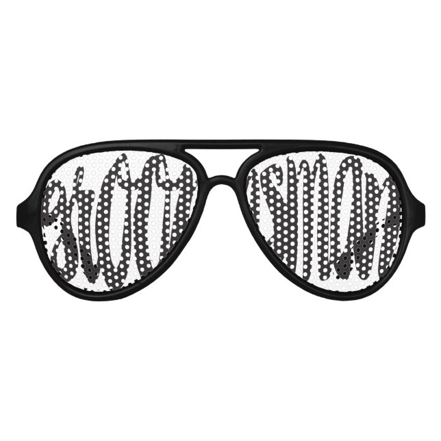 Gafas De Fiesta De Aviador Groomsman Swag Fiesta Shades (Anverso)