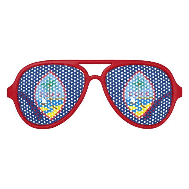 Gafas De Fiesta De Aviador Guam (Anverso)