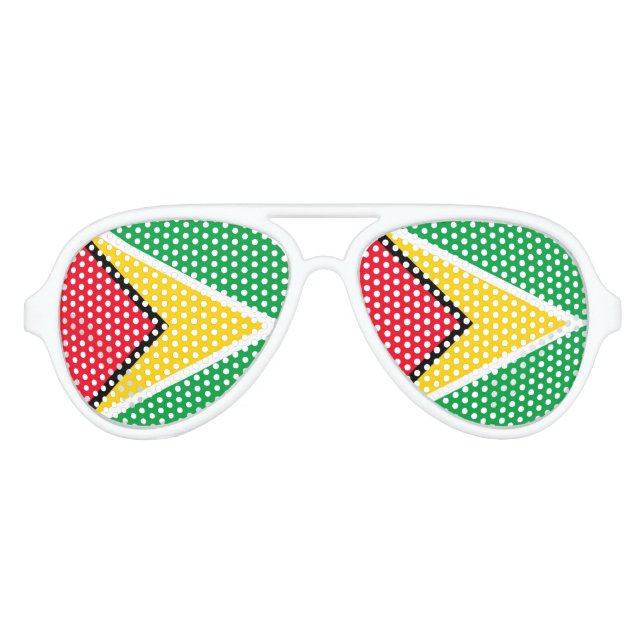 Gafas De Fiesta De Aviador Guyana (Anverso)