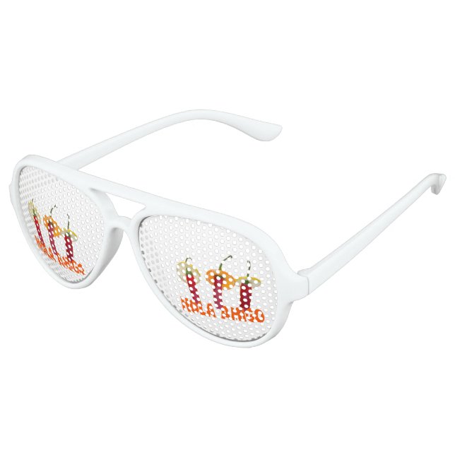 Gafas De Fiesta De Aviador Hola Amigo (Ángulo)