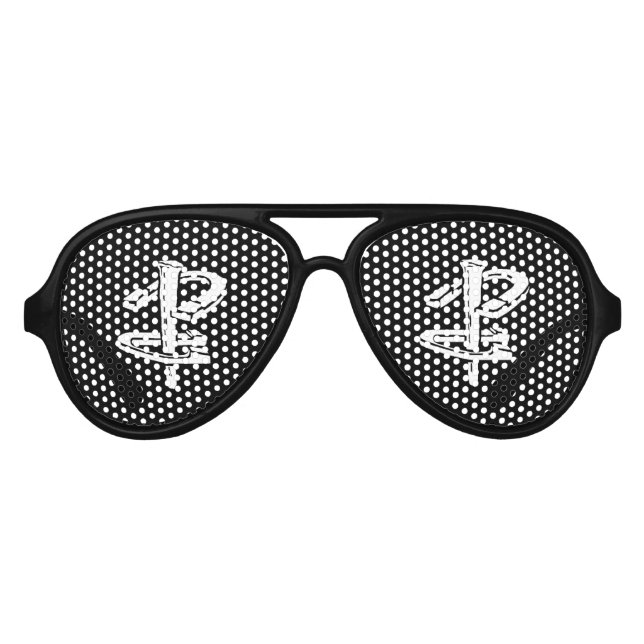 Gafas De Fiesta De Aviador HorseShoe Pitching Adultos Aviador Fiestas Shades (Anverso)