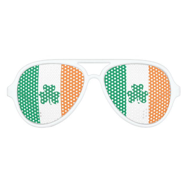 Gafas De Fiesta De Aviador Irlanda (Anverso)