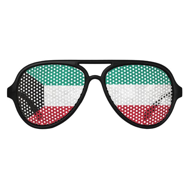 Gafas De Fiesta De Aviador Kuwait (Anverso)