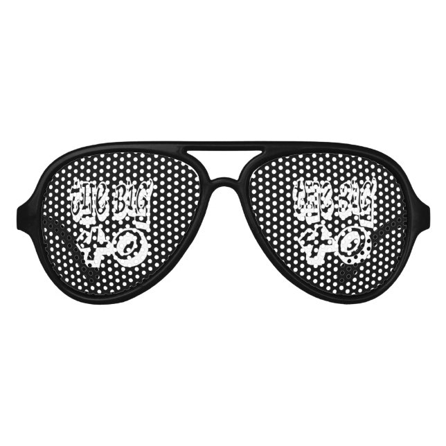 Gafas De Fiesta De Aviador Los 40 (Anverso)