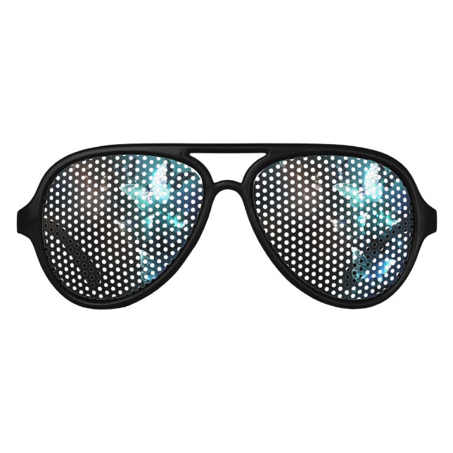 Gafas De Fiesta De Aviador Mariposas nocturnas (Anverso)