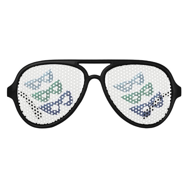 Gafas De Fiesta De Aviador Máscaras de esparquear - (Anverso)