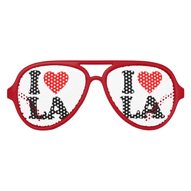 GAFAS DE FIESTA DE AVIADOR ME ENCANTA LA (Anverso)
