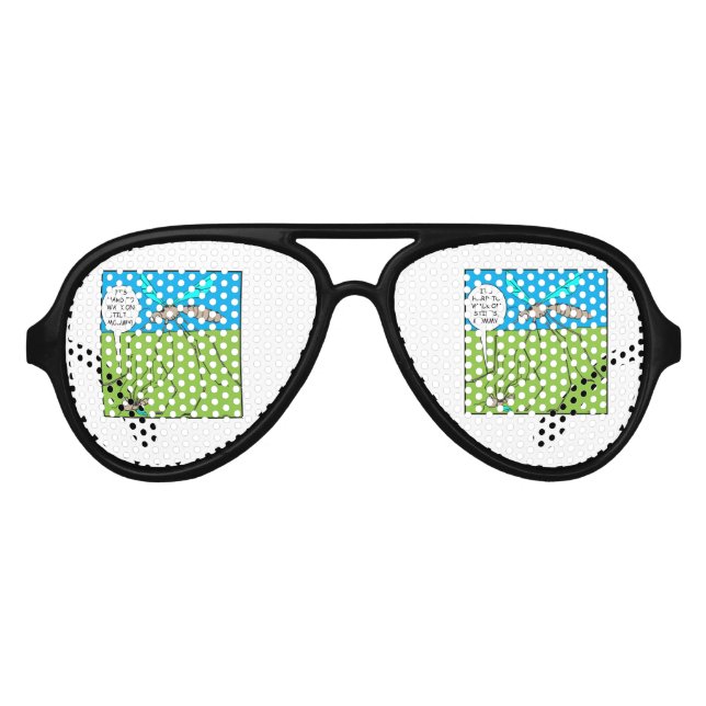 Gafas De Fiesta De Aviador Mosquito (Anverso)