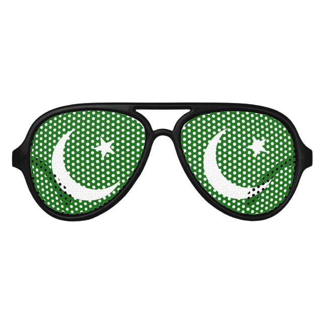 Gafas De Fiesta De Aviador Pakistán (Anverso)