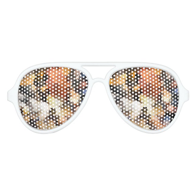 GAFAS DE FIESTA DE AVIADOR PLAYA (Anverso)