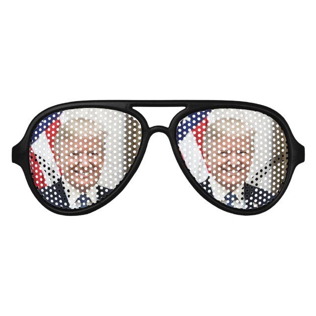 Gafas De Fiesta De Aviador Presidente Donald Trump (Anverso)