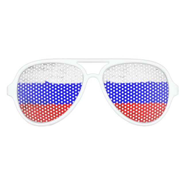 Gafas De Fiesta De Aviador Rusia (Anverso)