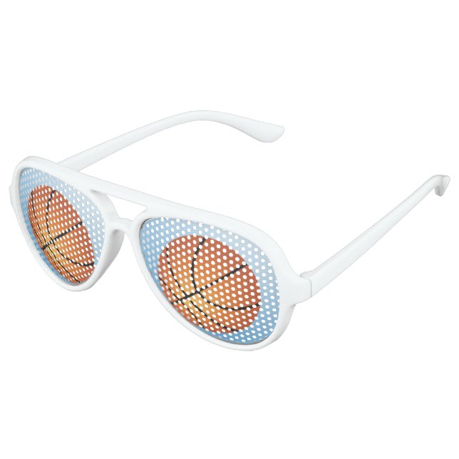 Gafas De Fiesta De Aviador Subpresupuesto de baloncesto (Ángulo)