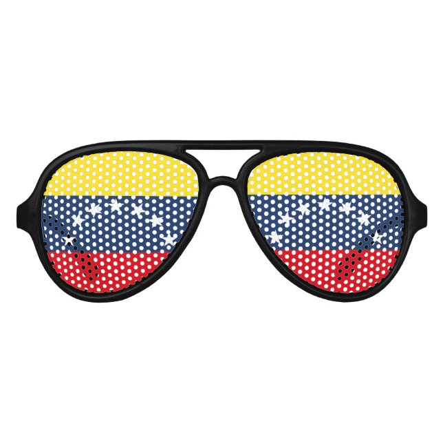 Gafas De Fiesta De Aviador Venezuela (Anverso)
