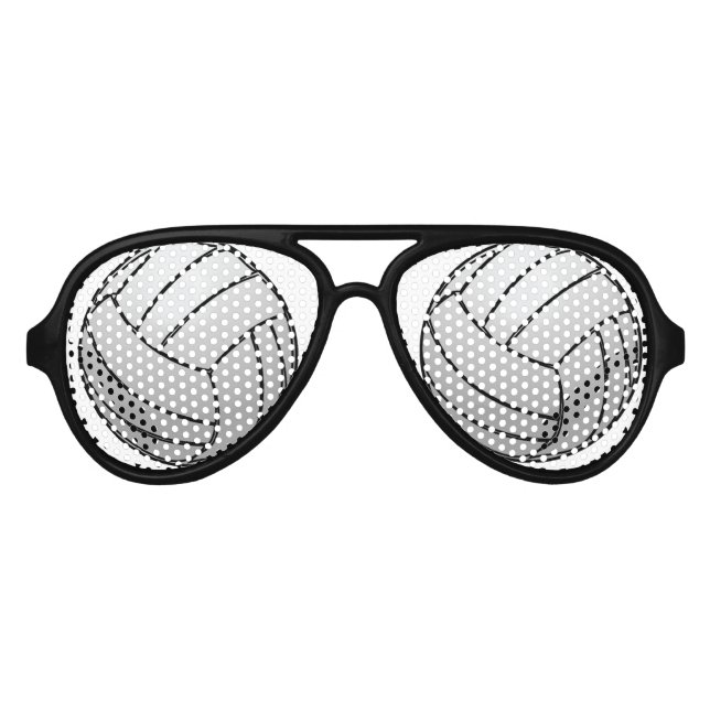 Gafas De Fiesta De Aviador Voleibol (Anverso)