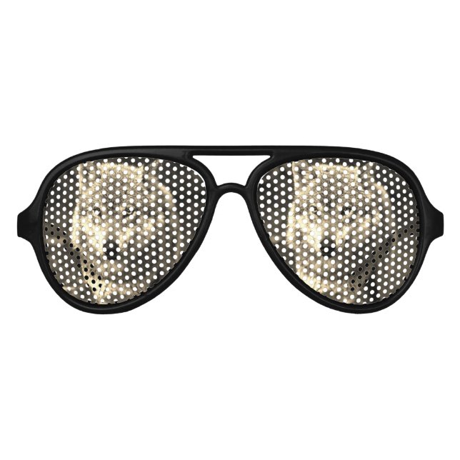 Gafas De Fiesta De Aviador Wolf 215 (Anverso)