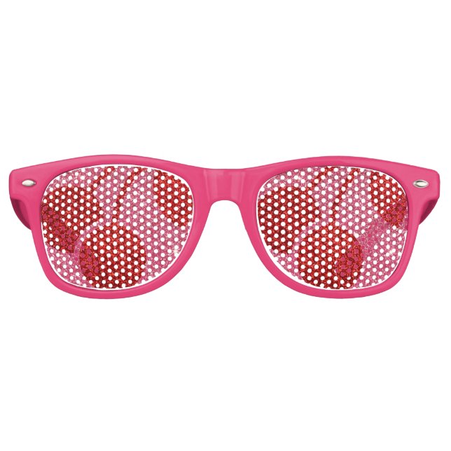 Gafas de Fiesta de cereza retro (Anverso)