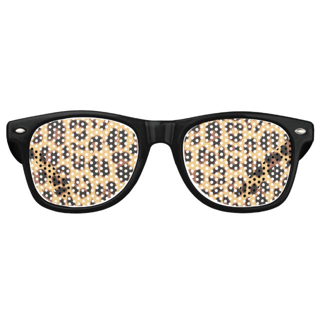 Gafas de Fiesta Leopardo (Anverso)