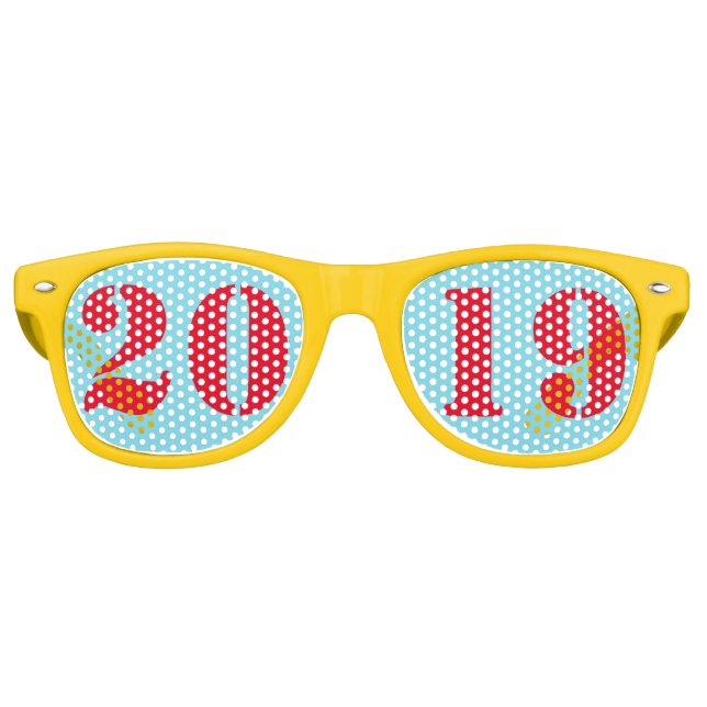 GAFAS DE FIESTA RETRO 2019 (Anverso)