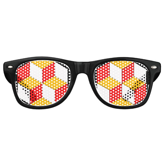 Gafas De Fiesta Retro 3.ᵉʳ cubos (Anverso)