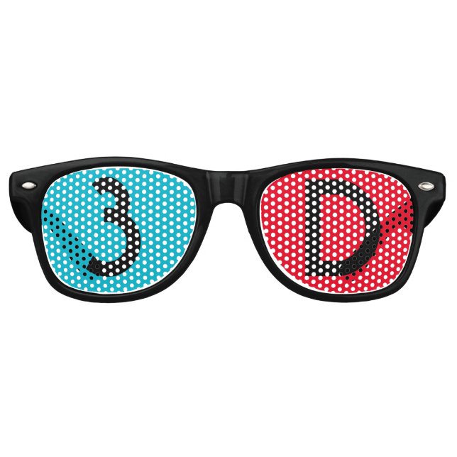GAFAS DE FIESTA RETRO 3Dメガネ風 (Anverso)