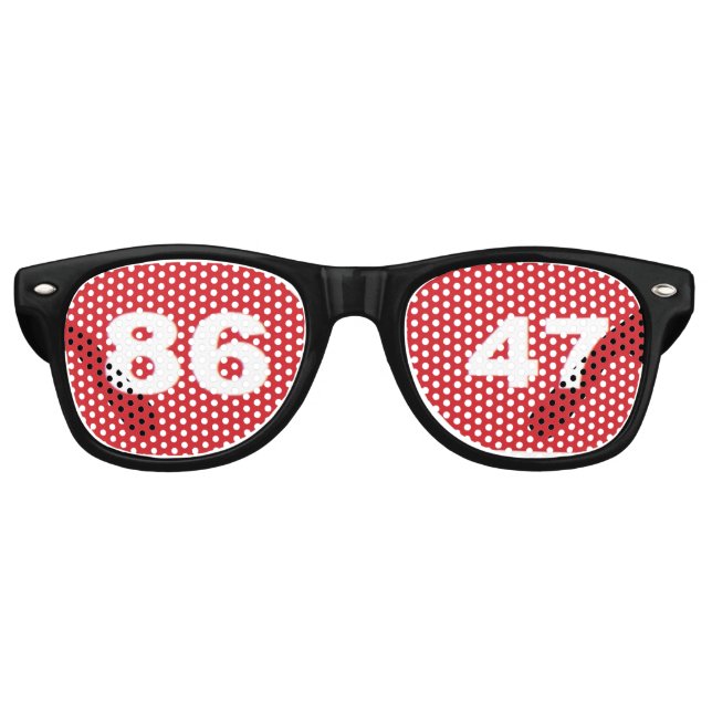 GAFAS DE FIESTA RETRO 86  47 (Anverso)