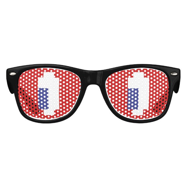 Gafas De Fiesta Retro 8 bits Pixel Manga Eyes (Anverso)