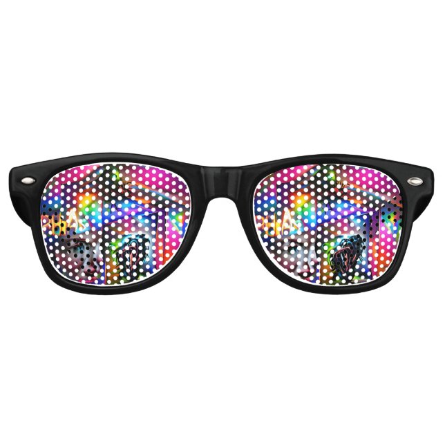 Gafas De Fiesta Retro Aclulofobia (Anverso)