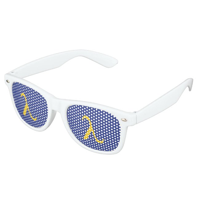 Gafas De Fiesta Retro Activismo LGBT (Ángulo)