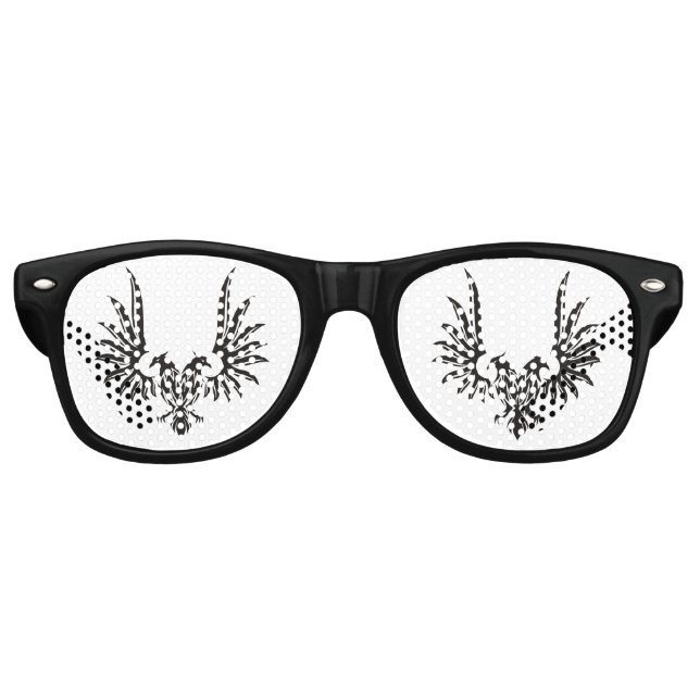 Gafas De Fiesta Retro Águila con dos cabezas (Anverso)