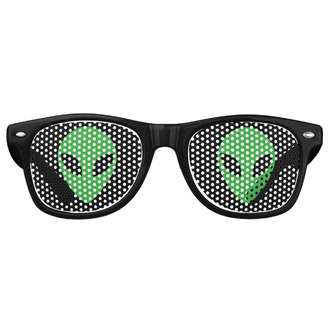 Gafas De Fiesta Retro Alien Head (Anverso)