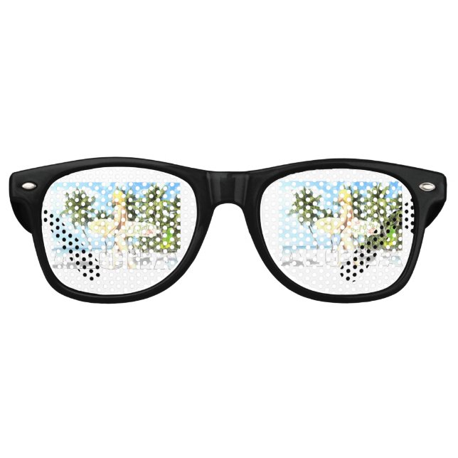 Gafas De Fiesta Retro Aloha 01 (Anverso)