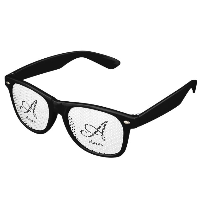 Gafas De Fiesta Retro Amazone A Fuente (Ángulo)