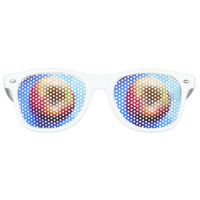 GAFAS DE FIESTA RETRO APLICACIONES (Anverso)