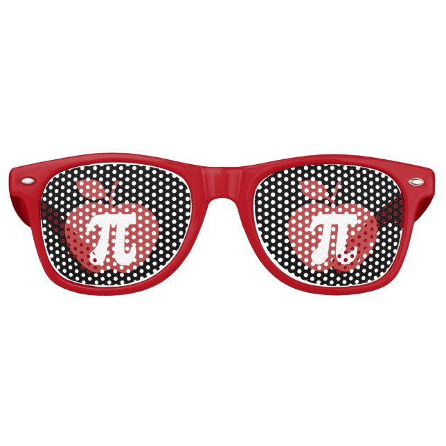 Gafas De Fiesta Retro Apple Pi 3.14 (Anverso)