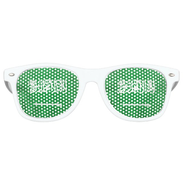 Gafas De Fiesta Retro Arabia Saudita (Anverso)