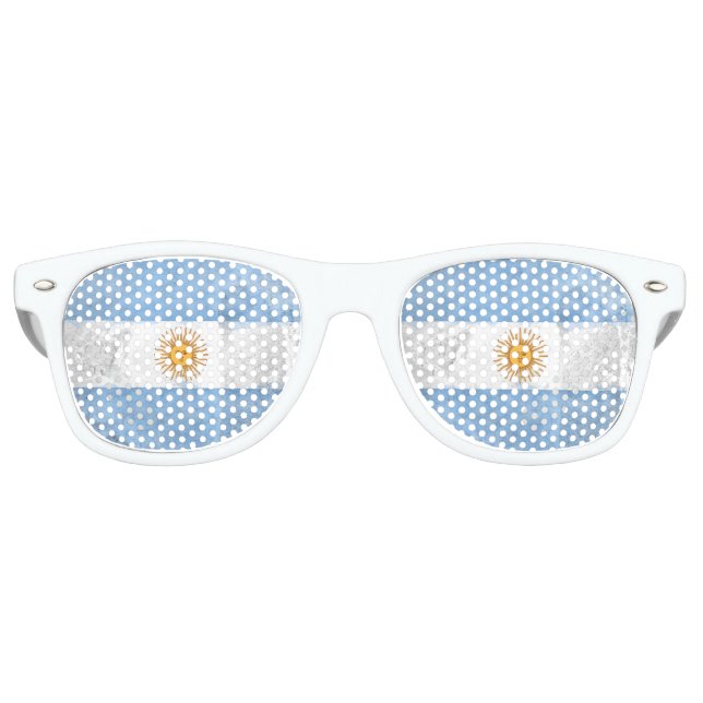 Gafas De Fiesta Retro Argentina (Anverso)