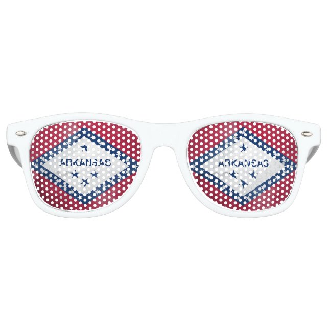 Gafas De Fiesta Retro Arkansas (Anverso)
