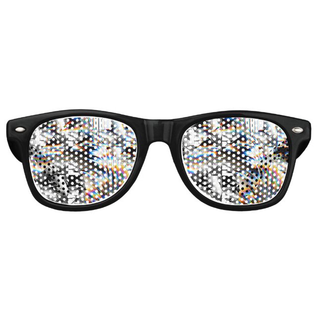 Gafas De Fiesta Retro Ataque con arco iris (Anverso)