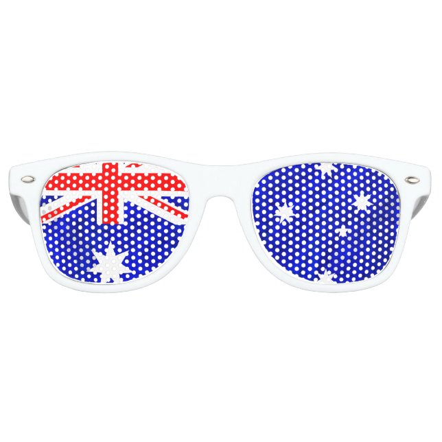 Gafas De Fiesta Retro Australia (Anverso)